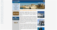 Desktop Screenshot of dk.emperordivers.com